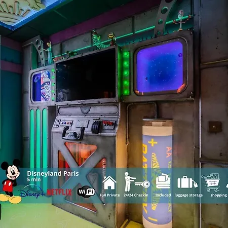 Appartamento Magic Serris, 6pers, 5min Disneyland