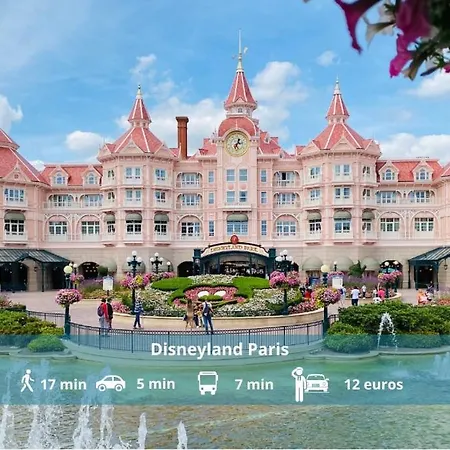 Magic Serris, 6pers, 5min Disneyland * Serris