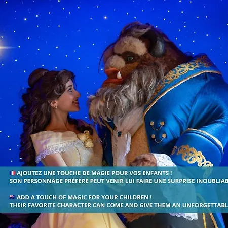 Magic Serris, 6pers, 5min Disneyland * Serris