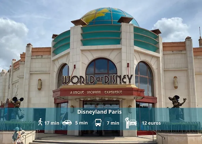 아파트 Magic Serris, 6pers, 5min Disneyland *