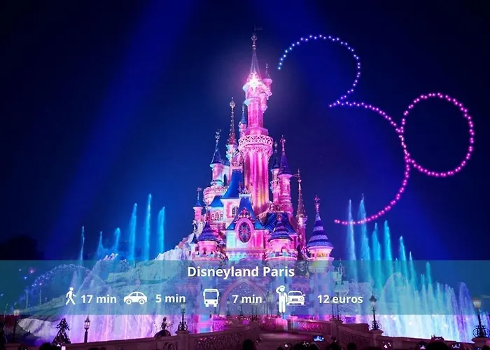아파트 Magic Serris, 6pers, 5min Disneyland *